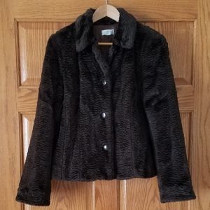 NWOT LOFT teddybear jacket size 8